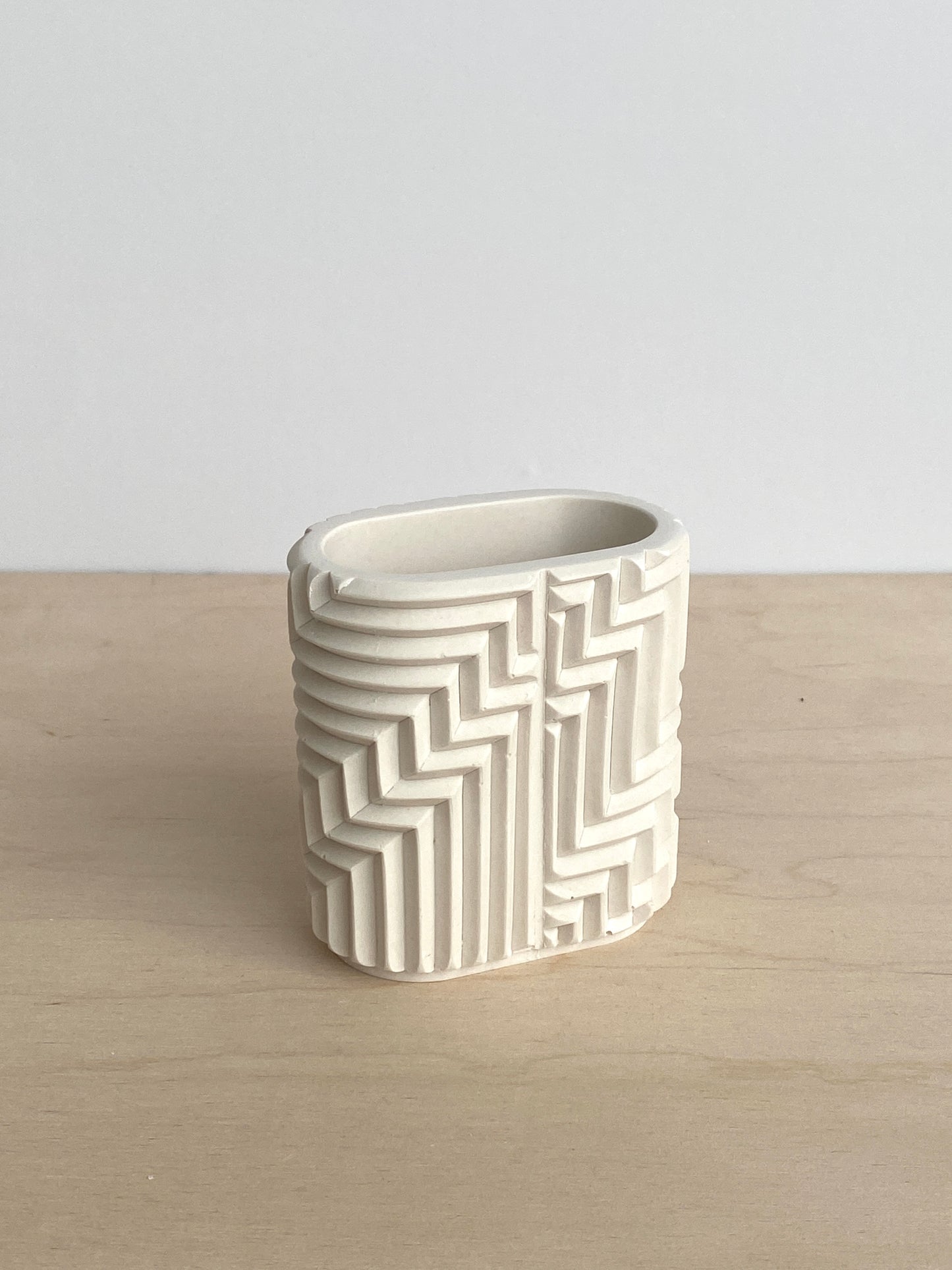 Herringbone Pen Pot no.3